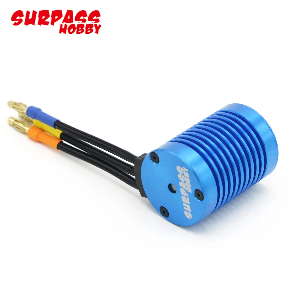 

F540 3930KV/3300KV/4370KV 4Poles Sensorless Slotless Brushless Motor for 1/10 Racing Car Brushless ESC Accessory
