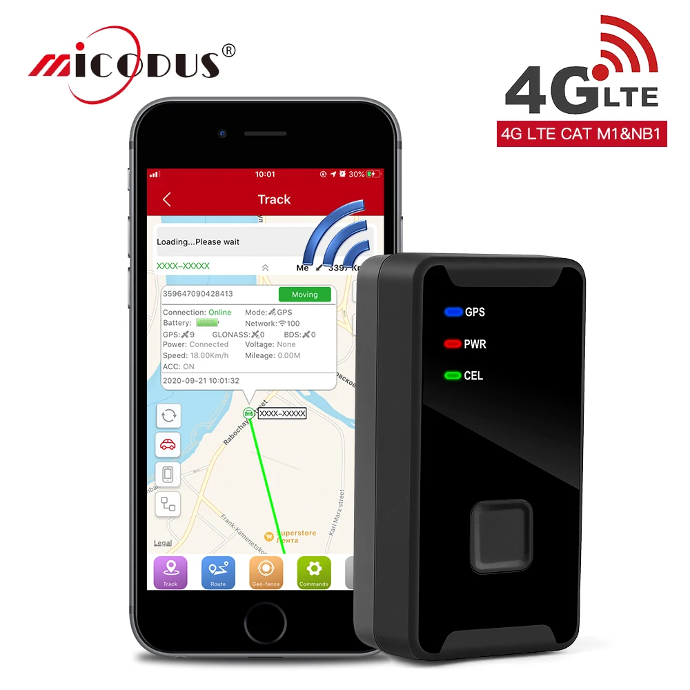 GPS-Трекер 4G, магнитный, Бесплатная установка, автомобильный GPS-локатор, глобальный, б/у, геозонирующий