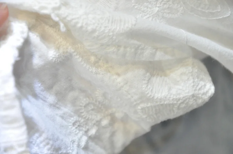 Лес Мори девушка осень кружева вышитые пуловер рубашка блузка с длинными рукавами женская блузка Топы хиппи бохо винтажные базовые рубашки