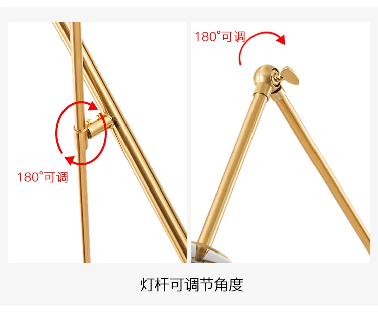Modern creative glass ball living room floor lamp LED art bedside bedroom Nordic designer marble base floor lamp