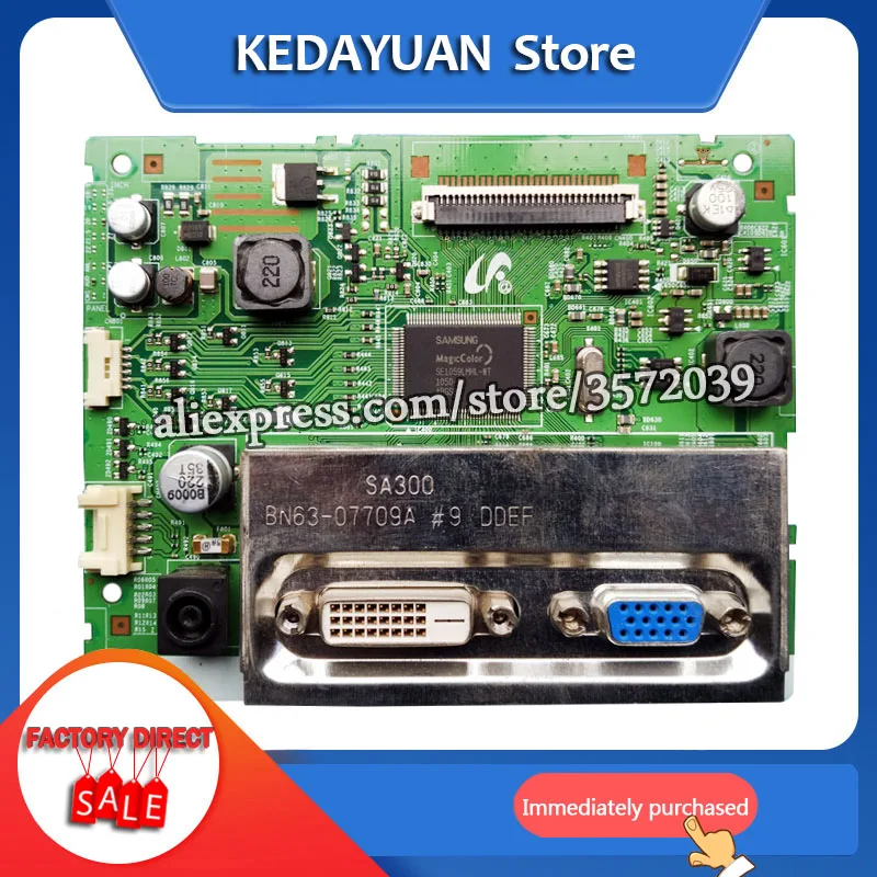 100% test for samgsung S23A300B drive board SA300 BN63-07709A LTM230HT09 development board