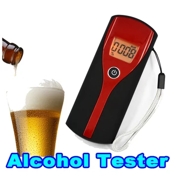 

new Alcohol Breath Alert Breath Tester LCD Display with audible alert Quick response The Breathalyzer Parking Breathalyser