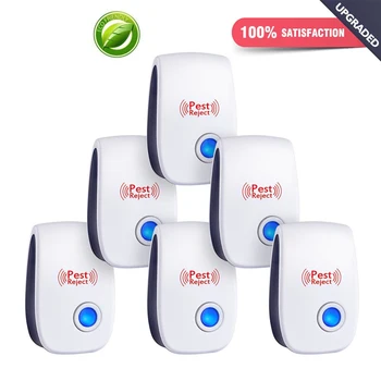 

Ultrasonic Pest Repeller Plug in Insect Repellent for Mosquito Bed Bug Fly Rodent Cockroach Spider Rat