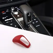 Красный ABS для Porsche Cayenne салона автомобиля шестерни переключения головы крышка аксессуары