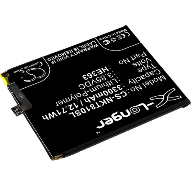 Cameron sino 3300mah аккумулятор для NOKIA 8,1 TA-1119 TA-1128 HE363 мобильный, смартфон аккумулятор