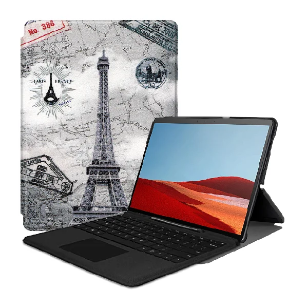 Чехол для планшета для microsoft Surface Pro X ультратонкий кожаный чехол-подставка для surface Pro X 13 дюймов - Цвет: FGTT
