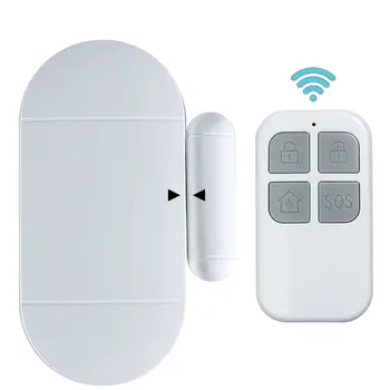 

Door Window Magnetic Sensor Wireless Anti-Theft Remote Control 130DB Alert Security Bell Burglar Alarm for Home Business Kids