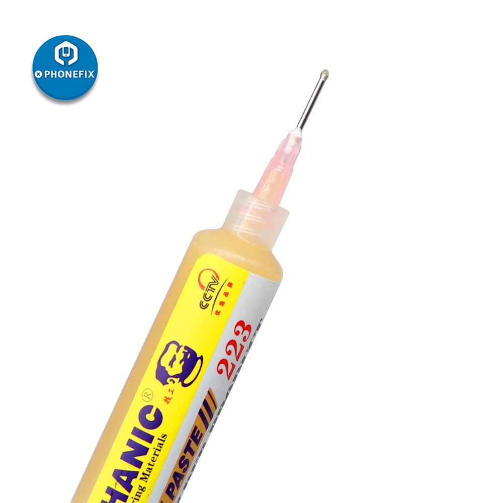 CMOV-223 Механик CMOV-223/559 флюс паяльной пасты 10CC Бессвинцовая паяльная паста для PCB SMD реболлинга пайки Ремонт сварочных флюсов - Цвет: CMOV-223