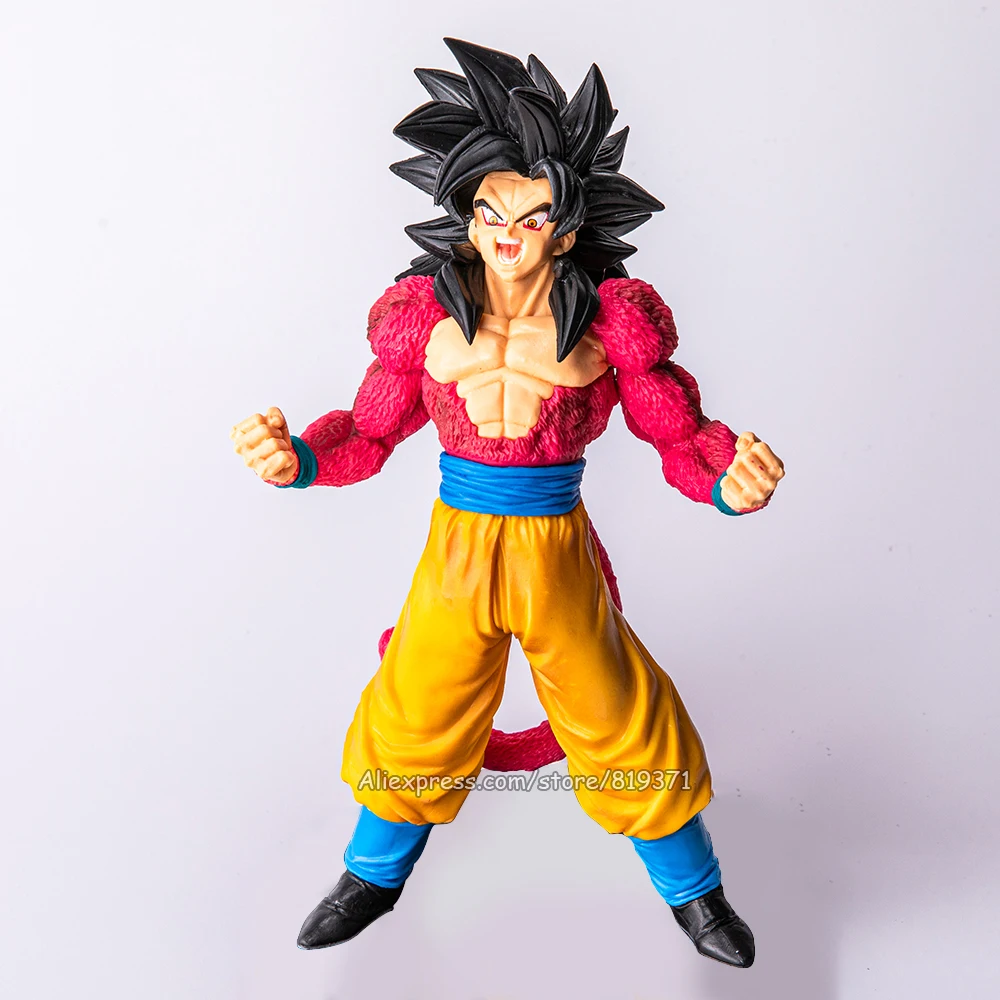 

Anime Figure Dragon Ball GT Son Goku Super Saiyan 4 Battle.ver PVC Action Model Toys DragonBall Z Doll Collectible 22cm