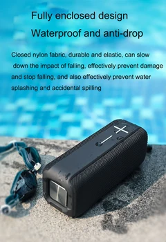 

HOPESTAR P15 High Power Bluetooth Speaker Subwoofer Subwoofer Portable Wireless Speaker Stereo Outdoor Waterproof Sound Column