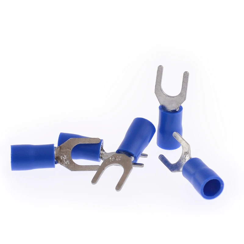 

Full Insulated Fork Terminals Connectors Electrical Wiring Connector Insulated Crimp Terminal