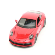 

WELLY 1:24 Porsche 911 Carrera 4S Alloy Die Cast Car Ornament Collection Toy NEX New Exploration of Models Package