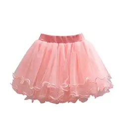 Новые юбки-пачки для девочек Детская Праздничная танцевальная петтишка, фатиновая юбка с бисером одежда для девочек Одежда для детей 2, 3, 4