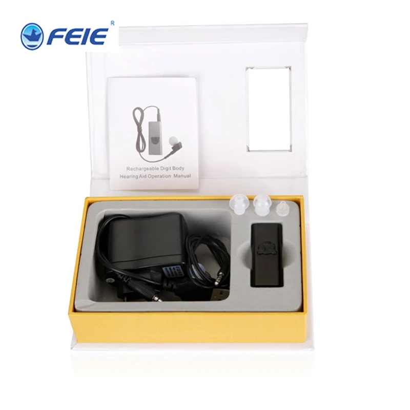 Перезаряжаемые Слуховые аппараты усилитель слуха наушники в ухо для