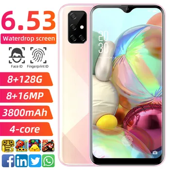 

Network Galay S20 8GB 128GB 6.53 inch Mobile Phone Octa Core Snapdragon 855 Global Version smart phone S20 S10 S20U Cell Phone