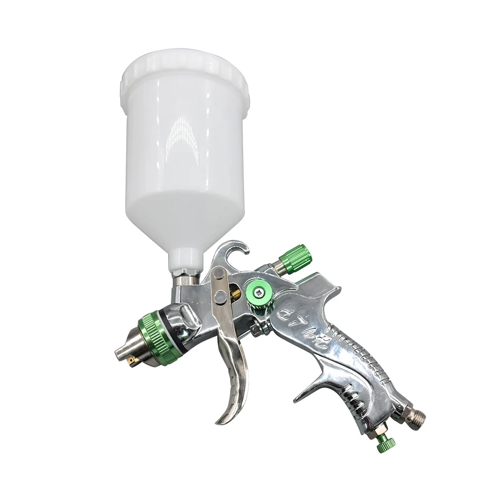 

HVLP Paint Spray Gun Set Cars Painting Furnitures DIY Painting Kit Car Auto Repair Tool 1.4mm 1.7mm 2.0mm Steel Nozzle