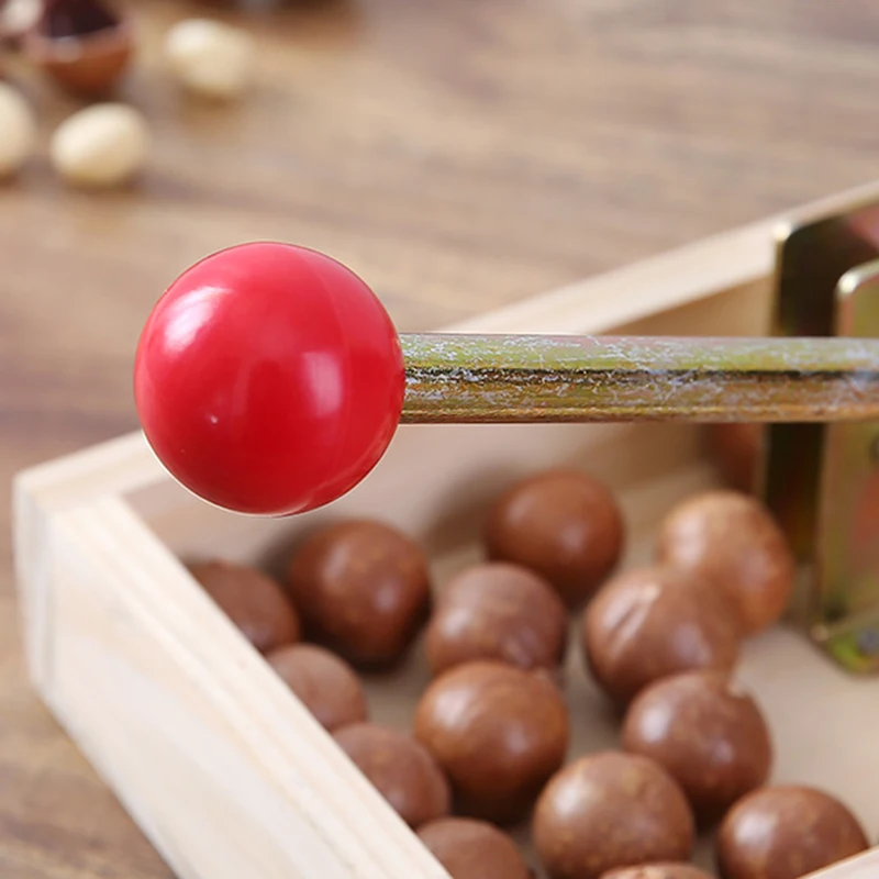 Ручная открывалка для орехов Macadamia, машина для печенья, орех, Щелкунчик, инструмент для шеллера, австралийский орех, открытое отверстие, кухонные аксессуары
