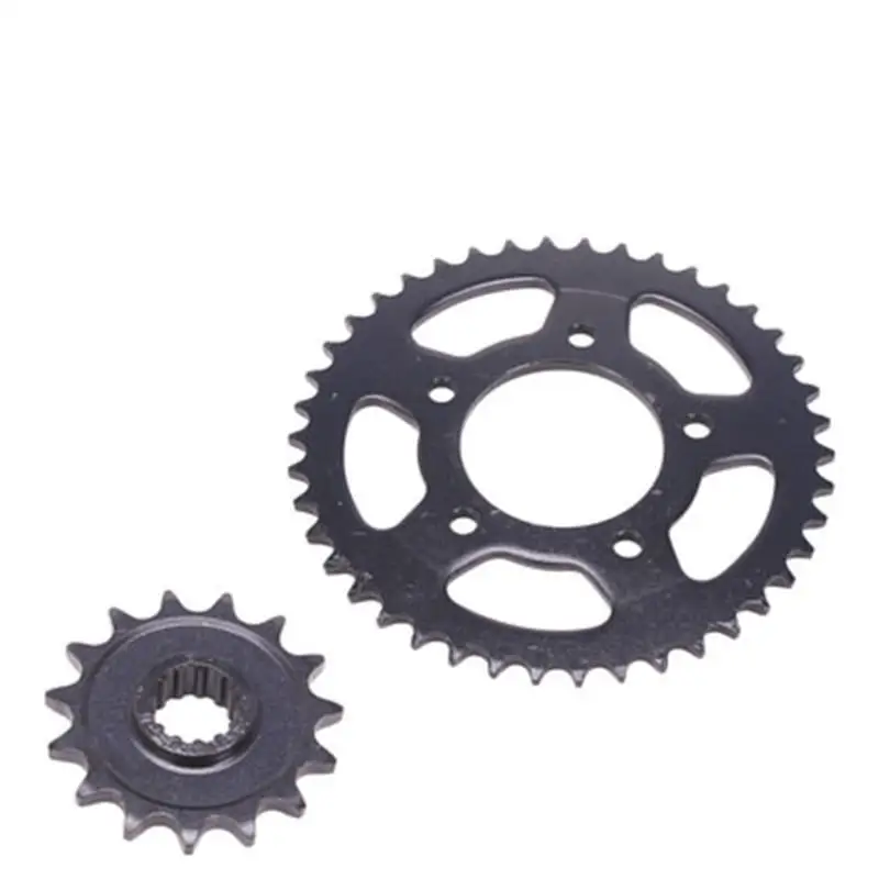 Motorcycle Front Rear Sprocket geartransmission 525 chain 15T/42T Sprockets Gear for Honda CB400 VTEC400 1 2 3 CB VTEC 400