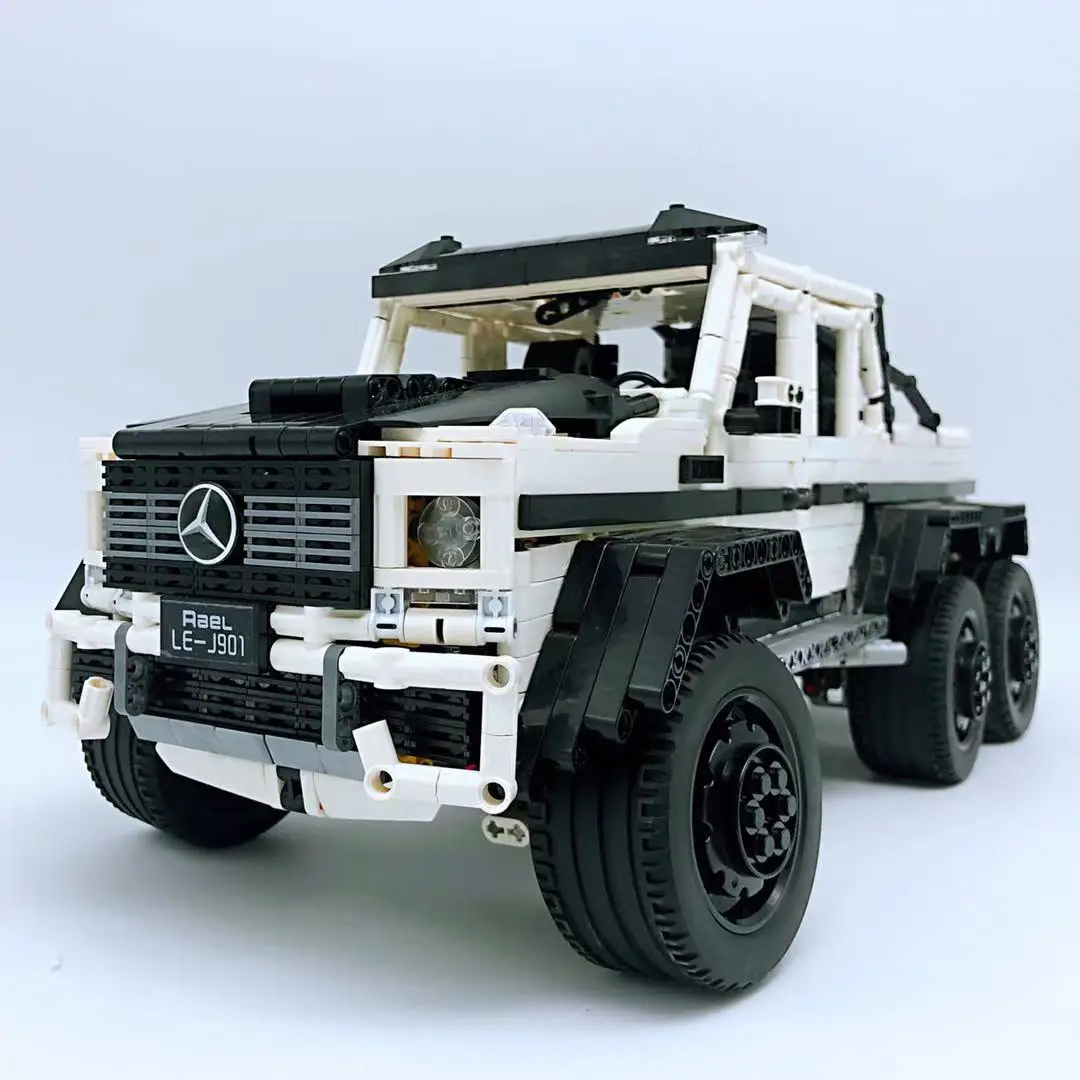 Technic Moc Series 6x6 Off Road Vehicle Mercede G63 Amg Building Blocks Bricks Ebay
