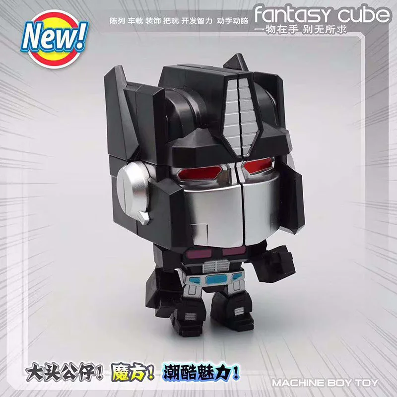 Машина мальчик трансформация игрушка Jingang 2-заказ волшебный куб основной цвет гигантский тяньчжу черно-белый с рисунком второй-заказ