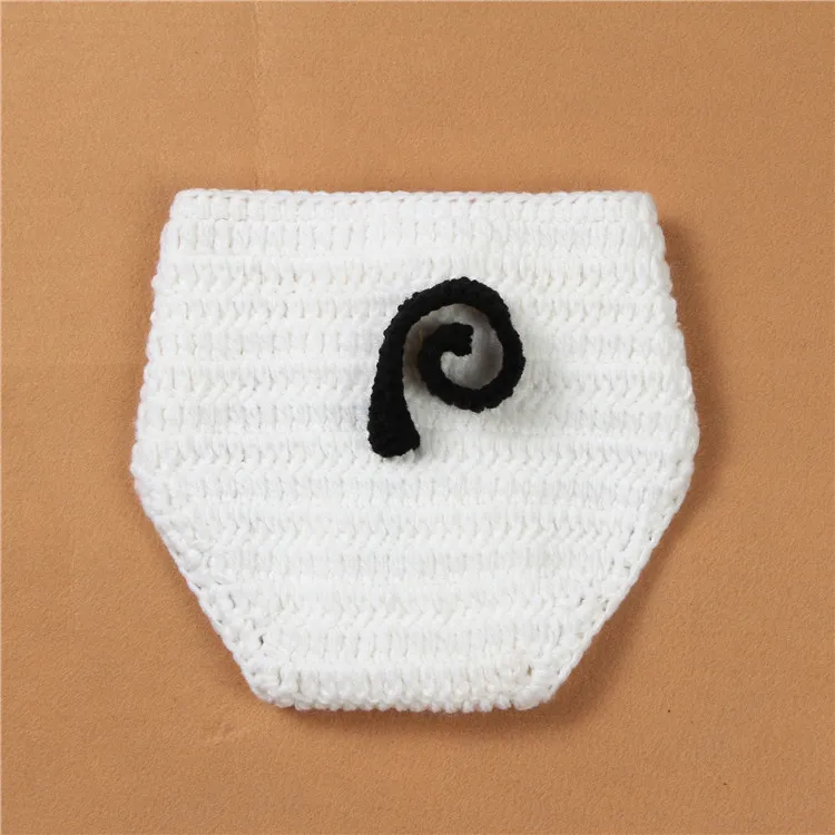 Новорожденный Подставки для фотографий ручной вязки baby muts для новорожденных; реквизит для фотосессии Комплект пижамы для детей