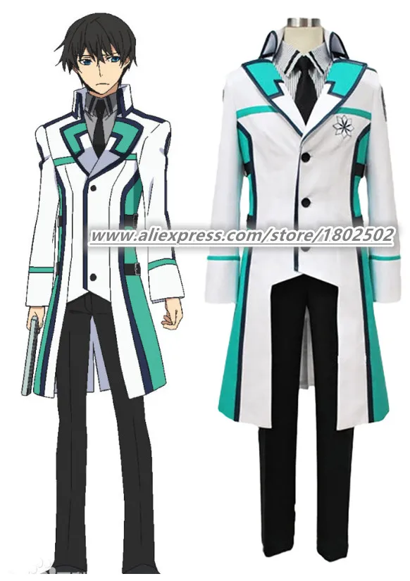 Необычный в магической средней школе Mahouka Koukou no Rettousei Шиба татсуя Повседневная куртка с косплейным принтом, Униформа, набор на заказ