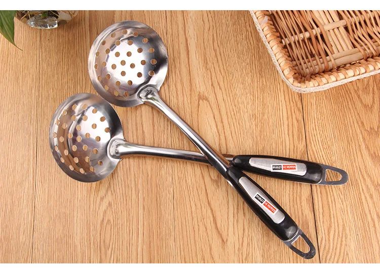 Stainless Steel Spatula Spoon Colander Lou Chan 4 Pieces In A Set Kitchen Supplies Wandering Peddler Stall Supply Of Goods Hot S