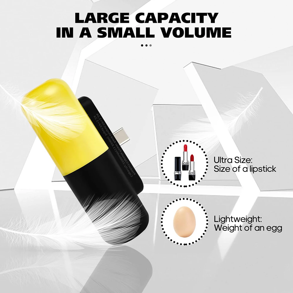 3300mAh Type-C Charger For Oculus Quest 2 VR Glasses Accessories Capsule Power Bank Portable Emergency Battery Pack Charging - Image 5