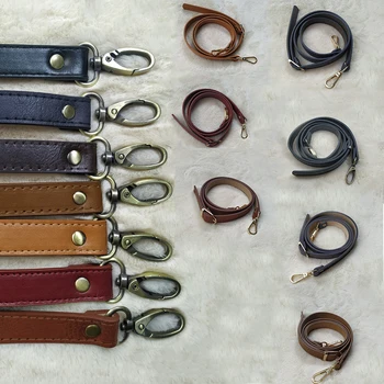 

New Women 120Cm Long Pu Leather Shoulder Bag Strap Diy Purse Handle For The Bag 7 Color Handbags Belts Strap Bag Accessory