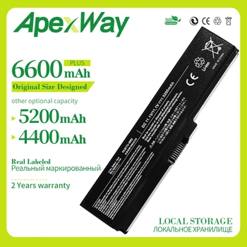 

Apexway Laptop battery for Toshiba PA3817 PA3817U PA3816U PA3818U for Satellite L645 L655 L700 L730 L735 L750 L755 L740 L745