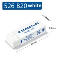 Staedtler Eraser B20/30/40 526 Art Eraser Drawing Designing Sketching Rubber Wrapper Kneaded Rubber Professional Soft Art Eraser 3