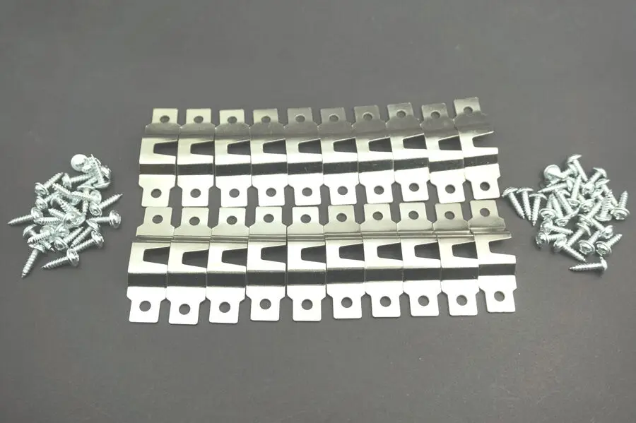 30 Piece Photo Picture Print Frame Wall Hanging Kit & 60Pcs SCREWTool