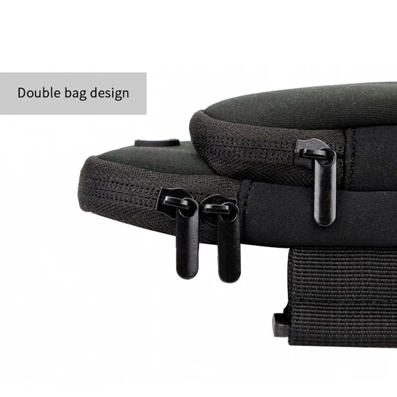 Sports Armband Workout Running Arm Bag Case Cover Universal Smartphone Outdoor Waterproof Arm Case Pouch with Earphone Hole