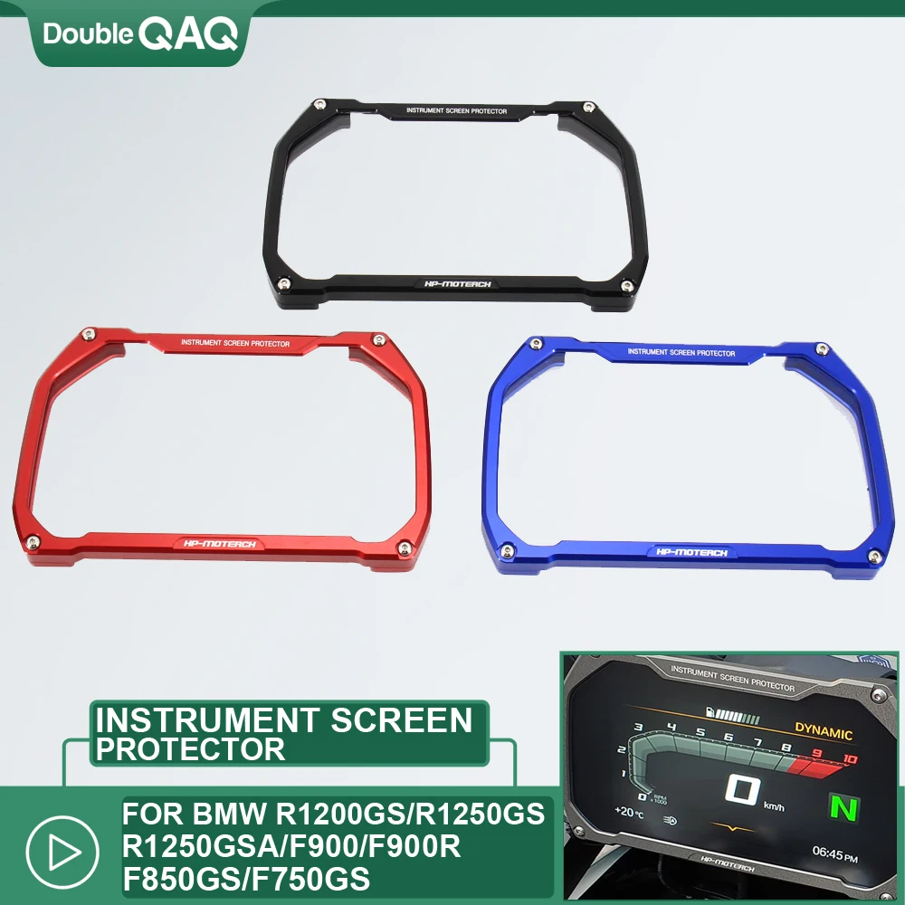 

For BMW R1200GS R1250GS R1250GSA F850GS F750GS F900 F900R Meter Motorcycle Frame cover screen protector Cover Protective Parts
