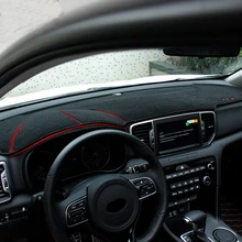 Для LHD KIA Sportage QL автомобильный Противоскользящий коврик, коврик для приборной панели, светоотражающий протектор, коврик, летние аксессуары для интерьера