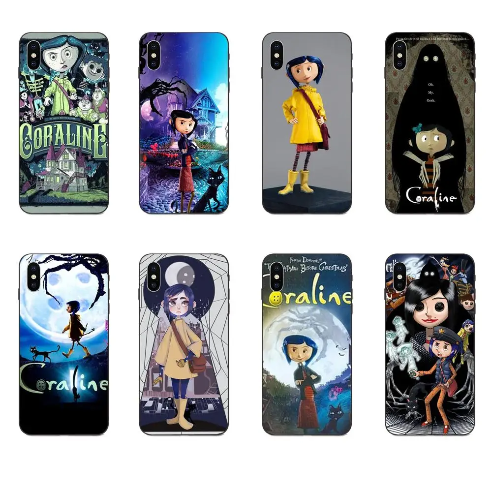 

Luxury High-End Cartoon Girl Coraline Vintage For Xiaomi Mi Mix Max Note 2 2S 3 5X 6 6X 8 9 9T SE A1 A2 A3 CC9e Lite Play Pro F1