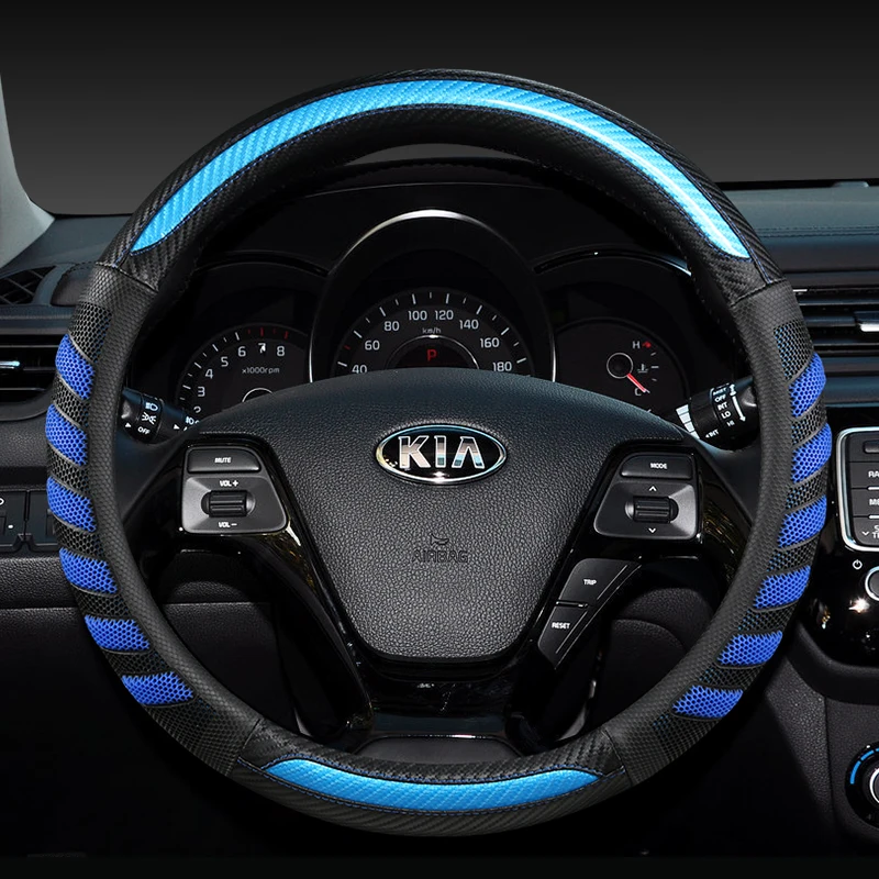 Car Steeringwheel Covers Automobile Wheel Cover For Kia Ceed Rio K2 K3