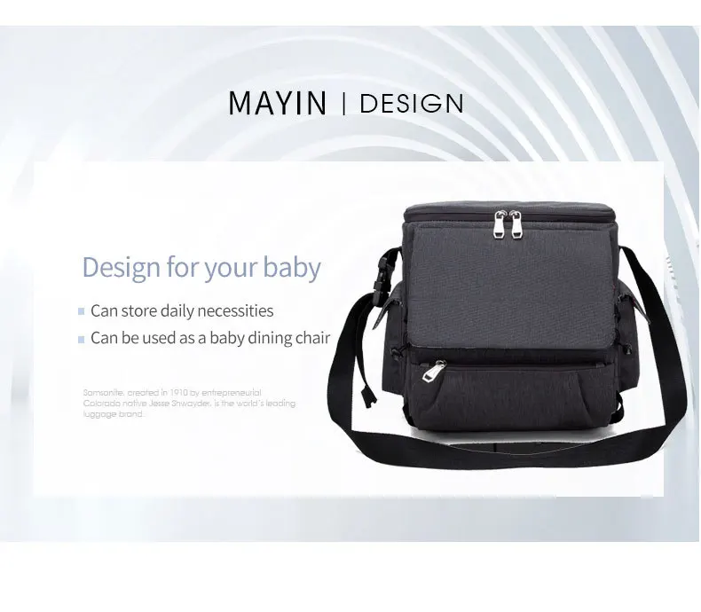 Phantom mayin Baby Children Dining Chair Portable Foldable Storage Infant Nursing Eating Extra High Dining Chair Bag