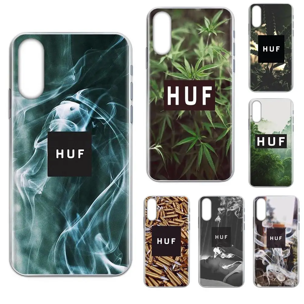 Мягкий чехол для звонков из ТПУ с бриллиантами роскошный бренд Huf Xiaomi Redmi Note 9 PRO Max