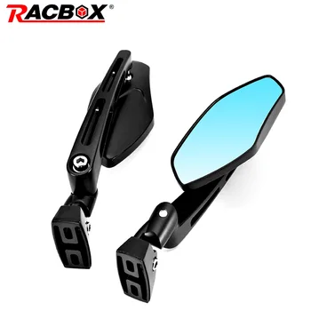 

Universal Black Aluminum Motorcycle Sports Bike Racing Rearview Mirrors For Honda Suzuki Kawasaki Cruiser Chopper