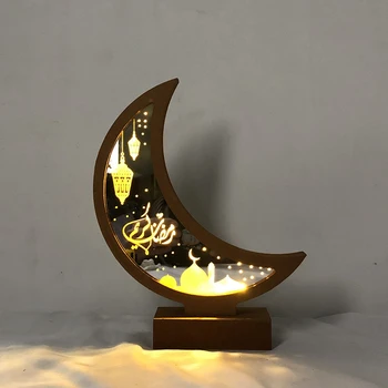 

Liviorap LED Lights Festival Lantern Happy Eid Mubarak 2020 Ramadan Decoration for Home Islamic Muslim Party Supplies