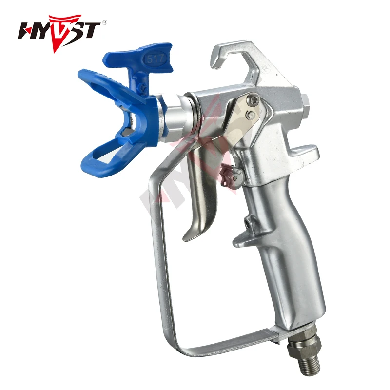 HYVST High Pressure Airless paint Sprayer Gun Contractor  2-finger 3600Psi 24.8MP airless paint spray gun No spraying Machine