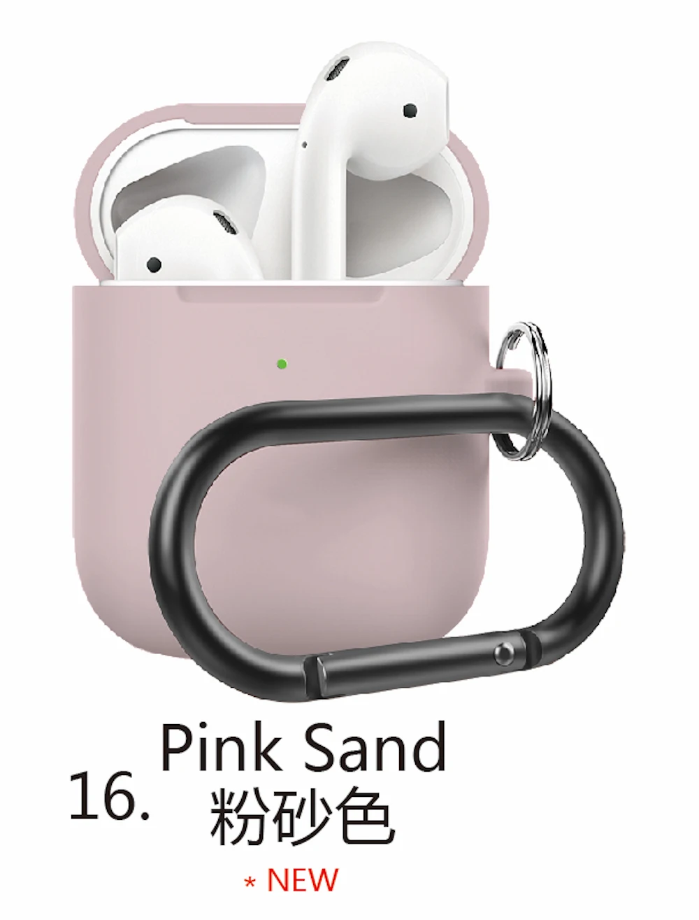 Чехол для наушников с капюшоном для Airpods, милый силиконовый чехол для наушников с Bluetooth, защитный чехол-2 поколения, 20 цветов