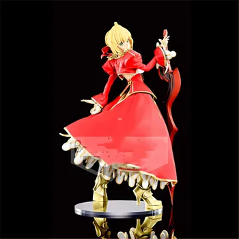 

8" Anime Sexy Figures Fate EXTRA Saber Nero Claudius Caesar Augustus Germanicus Original PVC Action Figure Toy BOX 21CM X1437