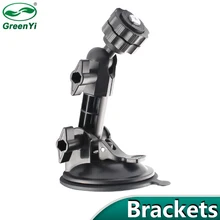 GreenYi Car windshield suction cup plastic base bracket, suitable for car 9 inch desktop monitor