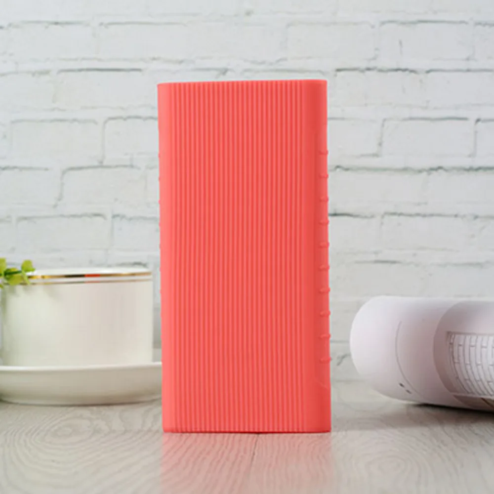 Нескользящий Мягкий защитный чехол Besegad для Xiaomi Xiomi Mi Power Bank 2 10000 мАч внешний