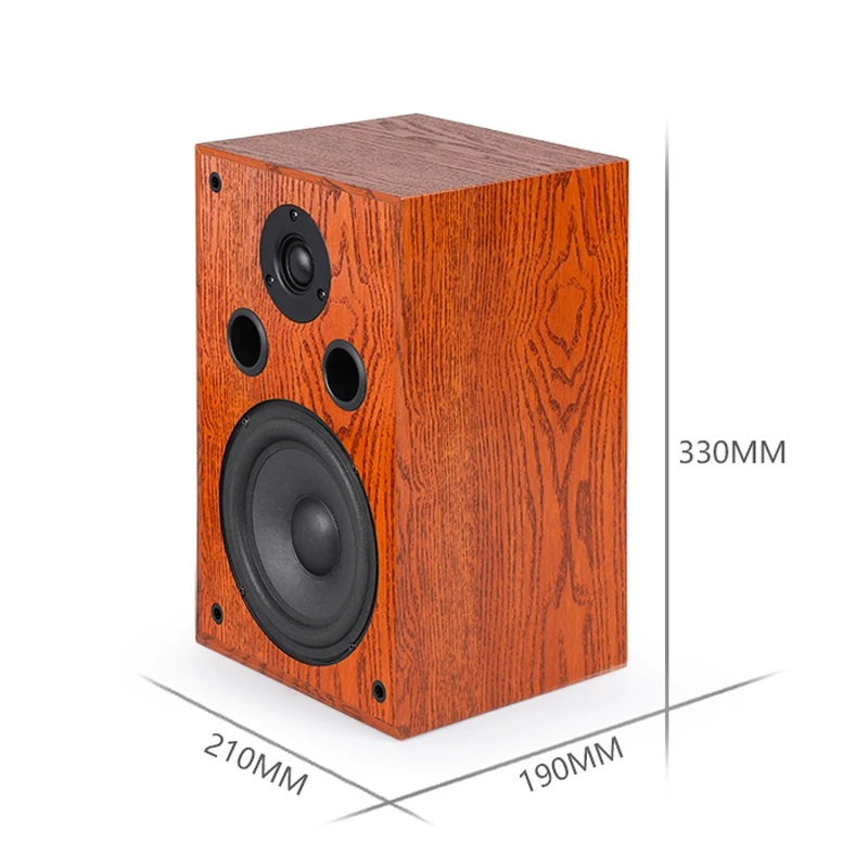 80W High-power 6.5-inch Speaker Home Theater High-fidelity Hifi Enthusiast Passive Speaker Two-way Audio Bookshelf