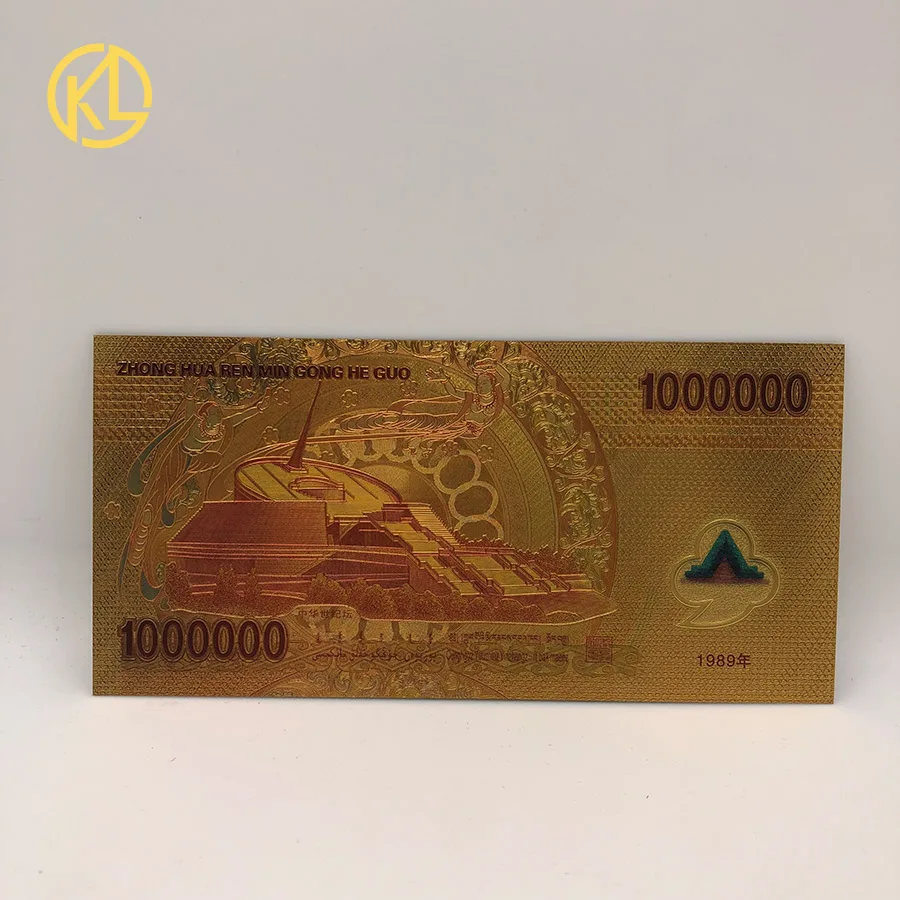 10 шт., золотые банкноты из златвийского золота, сто долларов с защитой от УФ-излучения