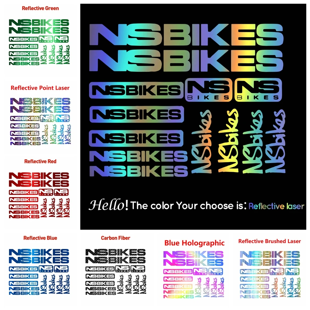 NS Bikes Vinyl Aufkleber Mountainbike Fahrrad BMX Sticker hochwertige v2 