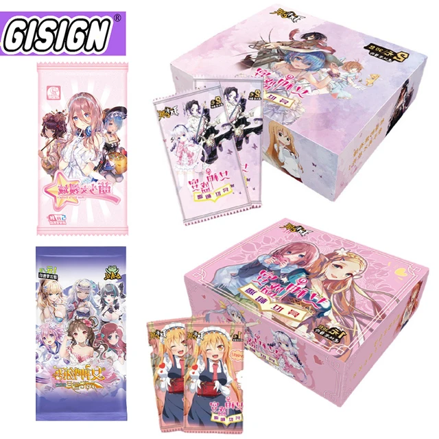 2022 NEW Japanese Anime Goddess Story Collection rare Cards box Child Kids Birthday Gift Game collectibles Cards for girl toys 1